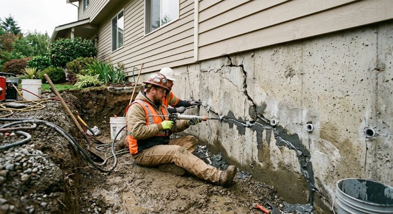 Basement Foundation Repair in Greenville, SC