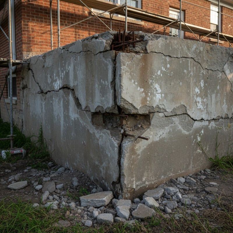 Cracked Foundation Repair in Greenville, SC