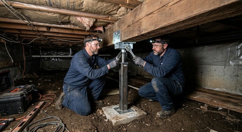 Crawlspace Foundation Repair in Greenville, SC