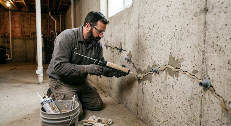 Foundation Cracks Repair in Greenville, SC