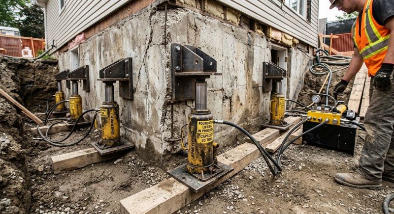 Foundation Jacking in Fort Collins, CO