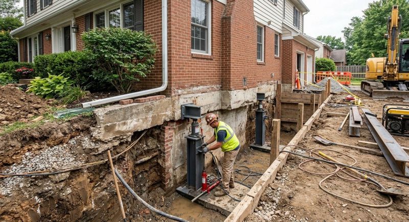 Foundation Repair in Greenville, SC