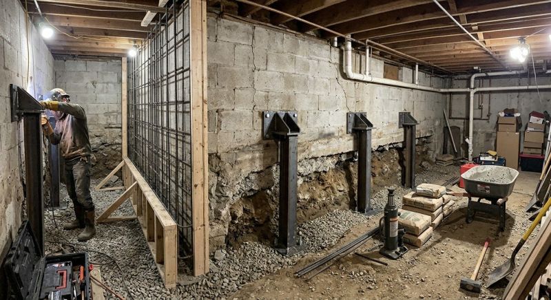 Foundation Strengthening in Greenville, SC