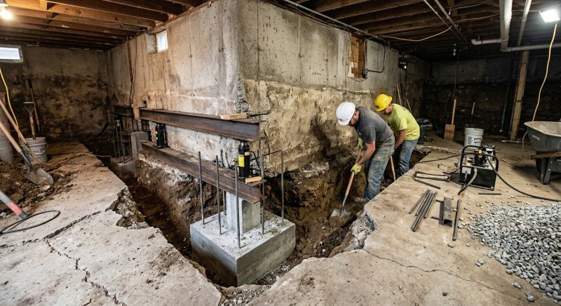 Foundation Underpinning in Greenville, SC