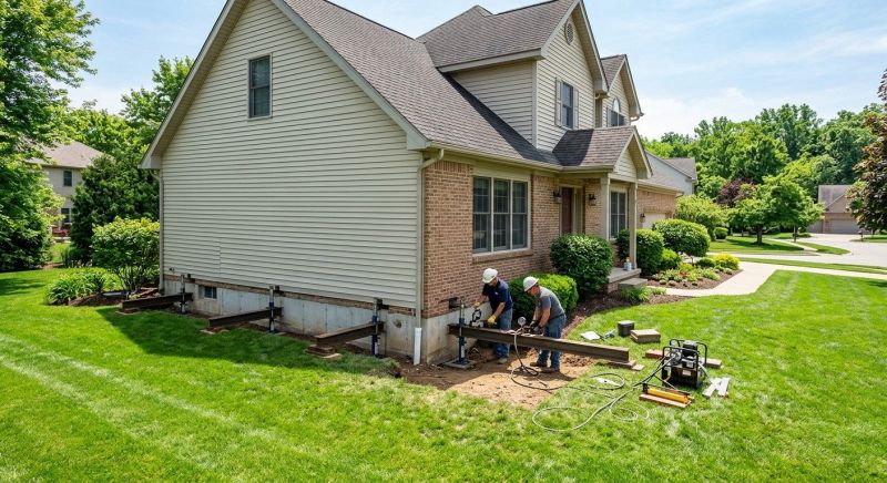 Home Foundation Leveling in Columbus, OH