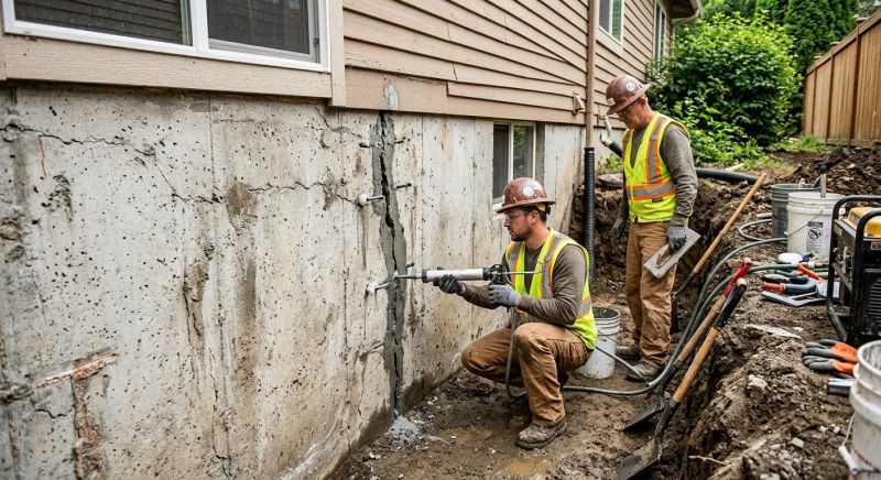Leaking Foundation Repair in Greenville, SC