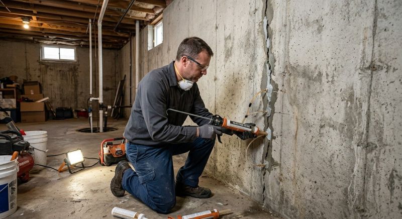 Structural Crack Repair in Greenville, SC